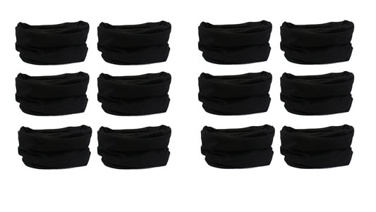 Navkar Crafts Unisex Head Wrap Sport Headband Sweatband Magic Scarf Pack of 12 - Premium Bandana from Navkar Crafts - Just $299! Shop now at Navkar Crafts