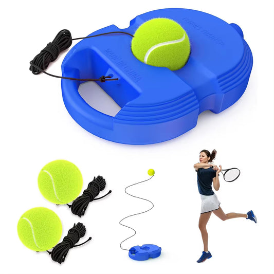 Navkar Crafts Tennis Trainer Rebound Ball,Solo Tennis Training Equipment for Self-Practice,Portable Tool,Tennis Rebounder Kit,Including Toys (No Racket Included) - Premium Tennis Training machine from Navkar Crafts - Just $299.50! Shop now at Navkar Crafts