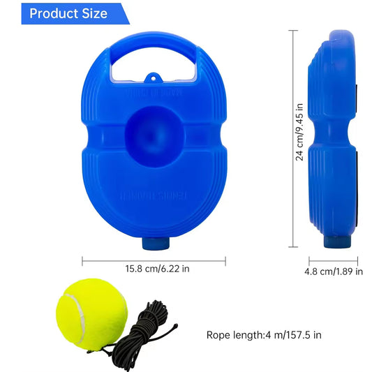 Navkar Crafts Tennis Trainer Rebound Ball,Solo Tennis Training Equipment for Self-Practice,Portable Tool,Tennis Rebounder Kit,Including Toys (No Racket Included) - Premium Tennis Training machine from Navkar Crafts - Just $299.50! Shop now at Navkar Crafts