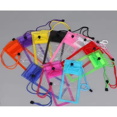 Navkar Crafts Waterproof Mobile Pouch Cover for All Mobiles, Cellphone Dry Bag Compatible for iPhone, Samsung, Mi, Redmi, Oppo, VIVO, All Other Smartphones up to 6.5 inches (Pack of 1)