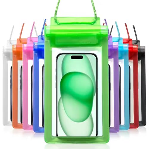 Navkar Crafts Waterproof Mobile Pouch Cover for All Mobiles, Cellphone Dry Bag Compatible for iPhone, Samsung, Mi, Redmi, Oppo, VIVO, All Other Smartphones up to 6.5 inches (Pack of 1)