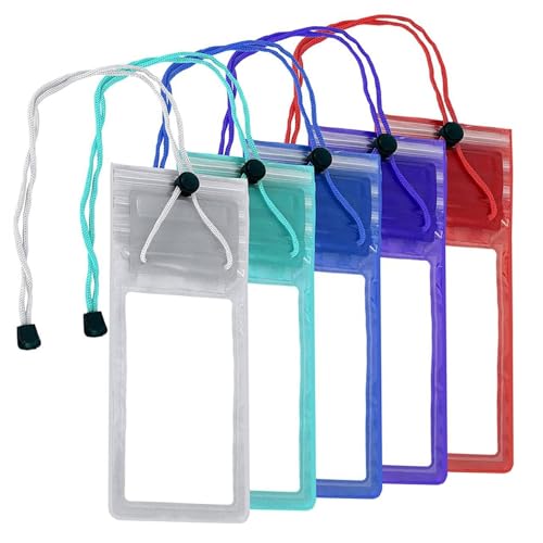 Navkar Crafts Waterproof Mobile Pouch Cover for All Mobiles, Cellphone Dry Bag Compatible for iPhone, Samsung, Mi, Redmi, Oppo, VIVO, All Other Smartphones up to 6.5 inches (Pack of 1)