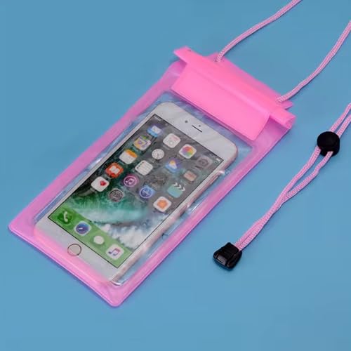 Navkar Crafts Waterproof Mobile Pouch Cover for All Mobiles, Cellphone Dry Bag Compatible for iPhone, Samsung, Mi, Redmi, Oppo, VIVO, All Other Smartphones up to 6.5 inches (Pack of 1)