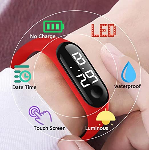 Navkar Crafts LED Watch Combo of 2 Cartoon Character Waterproof LED Kids Watches for Boys & Girls ( Assorted Characters) - Premium Watches from Navkar Crafts - Just $299! Shop now at Navkar Crafts