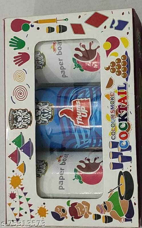 Holi Smoke Fog Pack of 3 - Premium from Navkar Crafts - Just $399! Shop now at Navkar Crafts