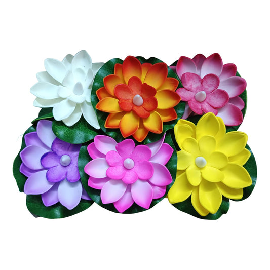 Navkar Crafts Water Sensor Diya Floating Candle for Diiwali and Home Decoration