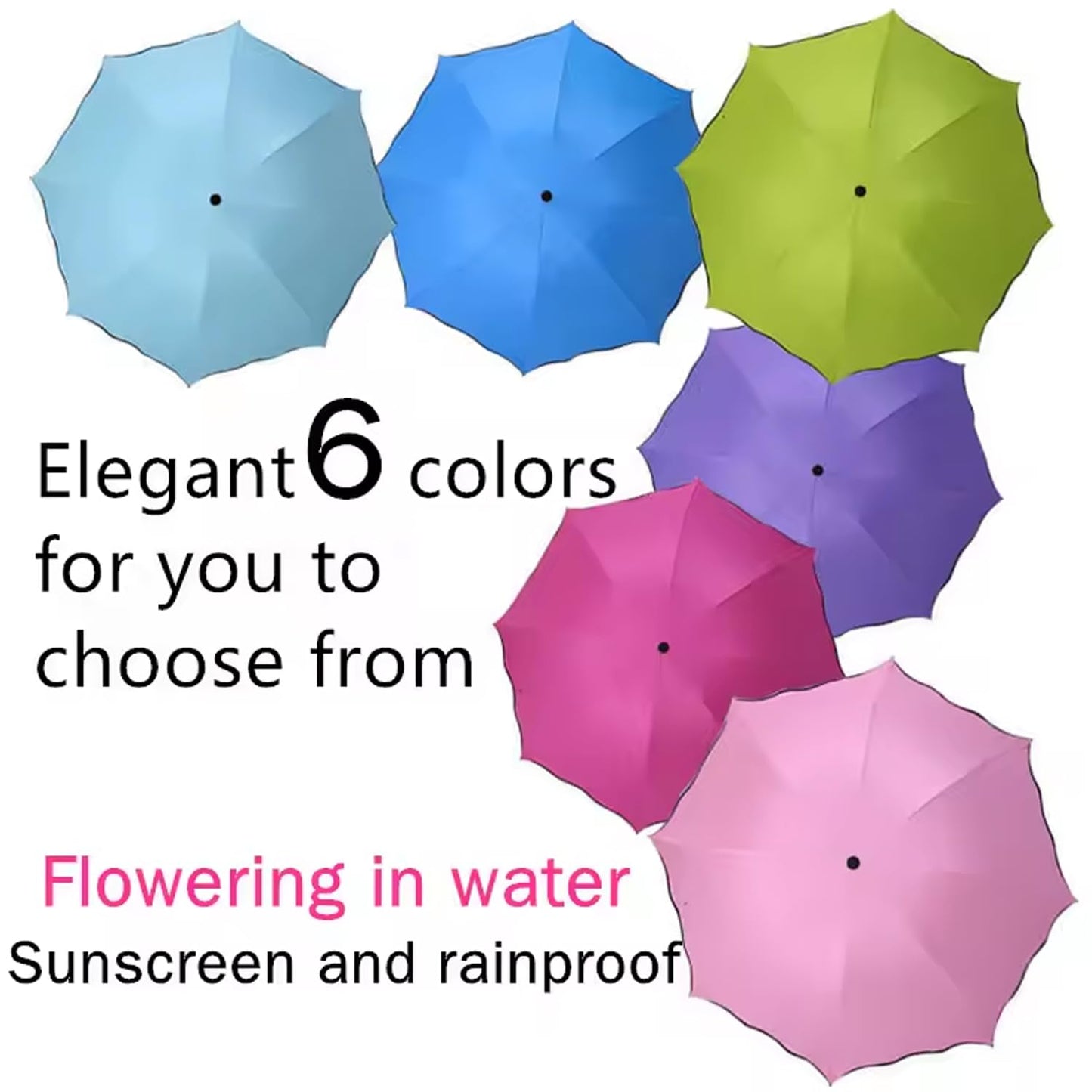 Navkar Crafts Flower Printed Three fold Manual Umbrella For Men And Women, Windproof And Magic Umbrella, Umbrella For Rain And Uv Protection, Blossom Umbrella