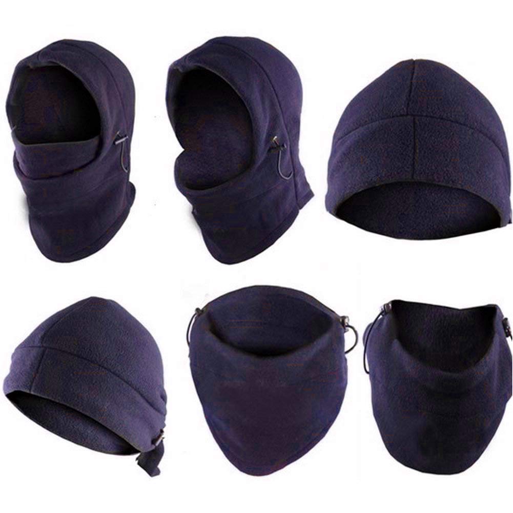 Navkar Crafts Thermal Warm Fleece Full Face Balaclava Mask, Head & Neck Cover Warmer Hat for Winter and Sports