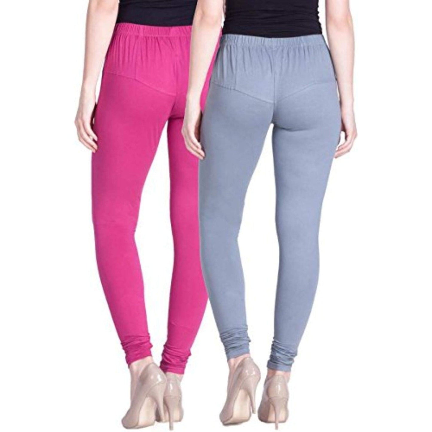 Navkar Crafts Cotton Strechable Women's Casual/Gym/Sports Multi color Leggings Combo Pack of 2 - S,M,L,XL,2XL - Premium Legging from Navkar Crafts - Just $499! Shop now at Navkar Crafts