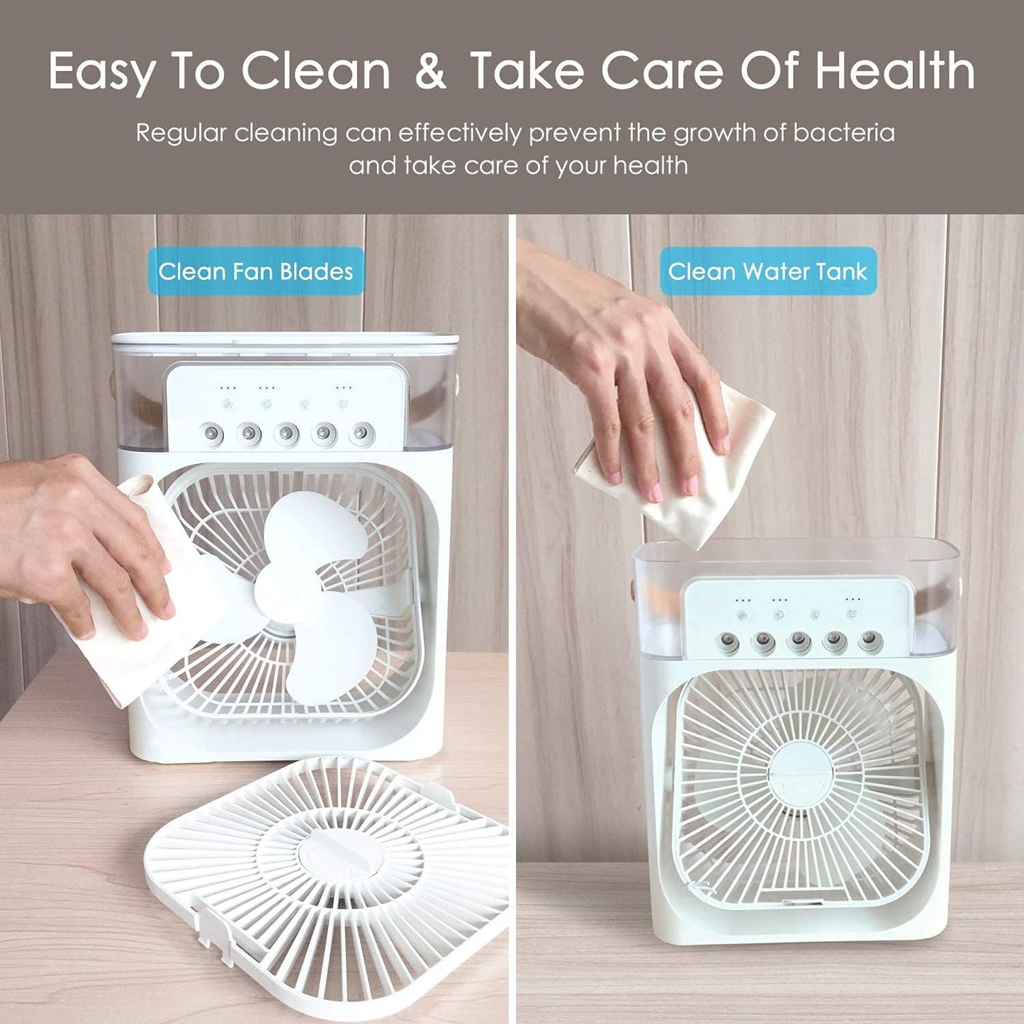 Navkar Crafts Mini cooler for room cooling mini cooler ac portable air conditioners for Home Office Artic Cooler 3 In 1 Conditioner Humidifier Purifier Mini Cooler air - Premium from Navkar Crafts - Just $0! Shop now at Navkar Crafts