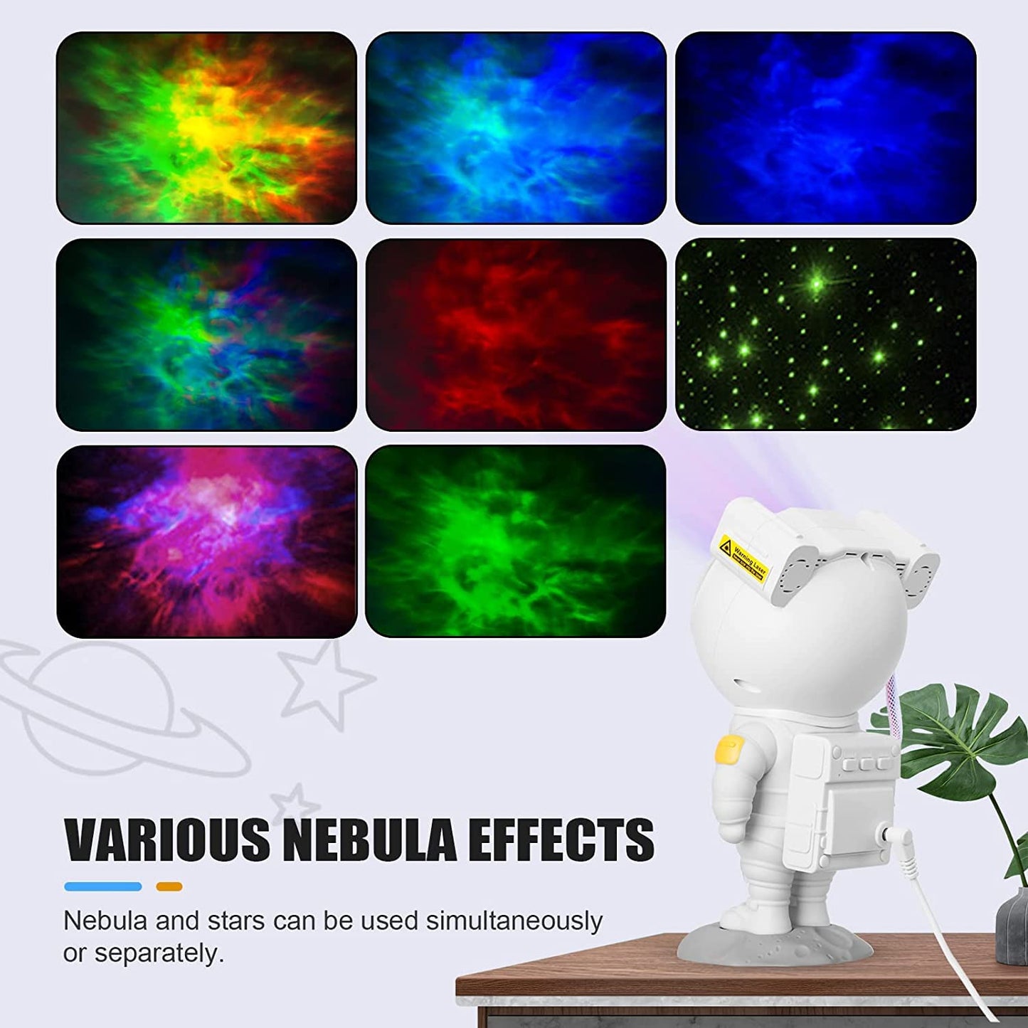 The Astronaut Galaxy Light Projector - Navkar Crafts