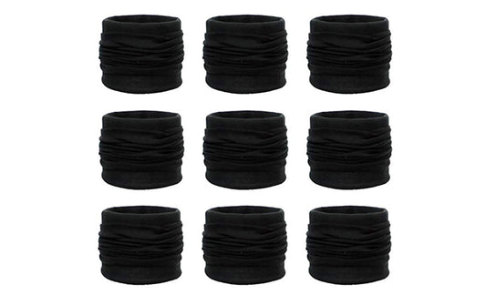 Navkar Crafts Unisex Head Wrap Sport Headband Sweatband Magic Scarf Pack of 9 - Premium Bandana from Navkar Crafts - Just $299! Shop now at Navkar Crafts