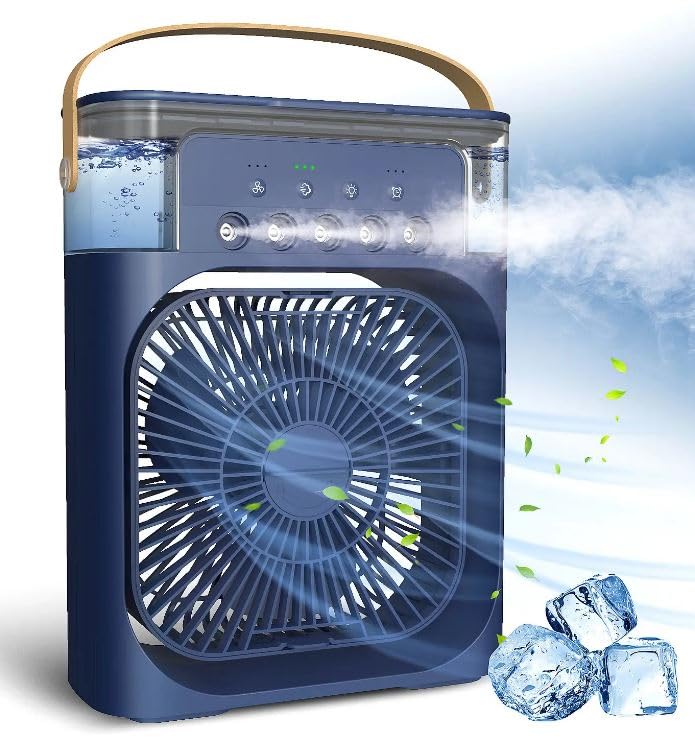 Navkar Crafts Mini cooler for room cooling mini cooler ac portable air conditioners for Home Office Artic Cooler 3 In 1 Conditioner Humidifier Purifier Mini Cooler air - Premium from Navkar Crafts - Just $0! Shop now at Navkar Crafts