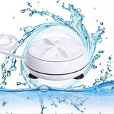 Navkar Crafts Mini Washing Machine Turbine Washer with USB Cable - for Home Camping Dorms Business College Rooms