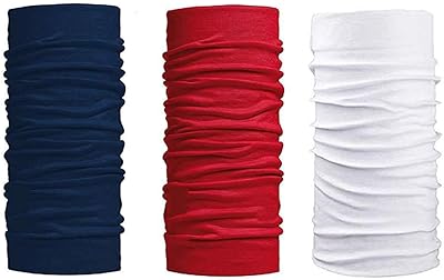 Navkar Crafts Unisex Red White Navy Bandana Pack of 3 - Premium Bandana from Navkar Crafts - Just $299! Shop now at Navkar Crafts