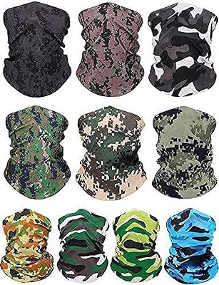 Navkar Crafts Unisex Camoflogue magic scarf Bandana Pack of 10 ( assorted) - Premium Bandana from Navkar Crafts - Just $299! Shop now at Navkar Crafts