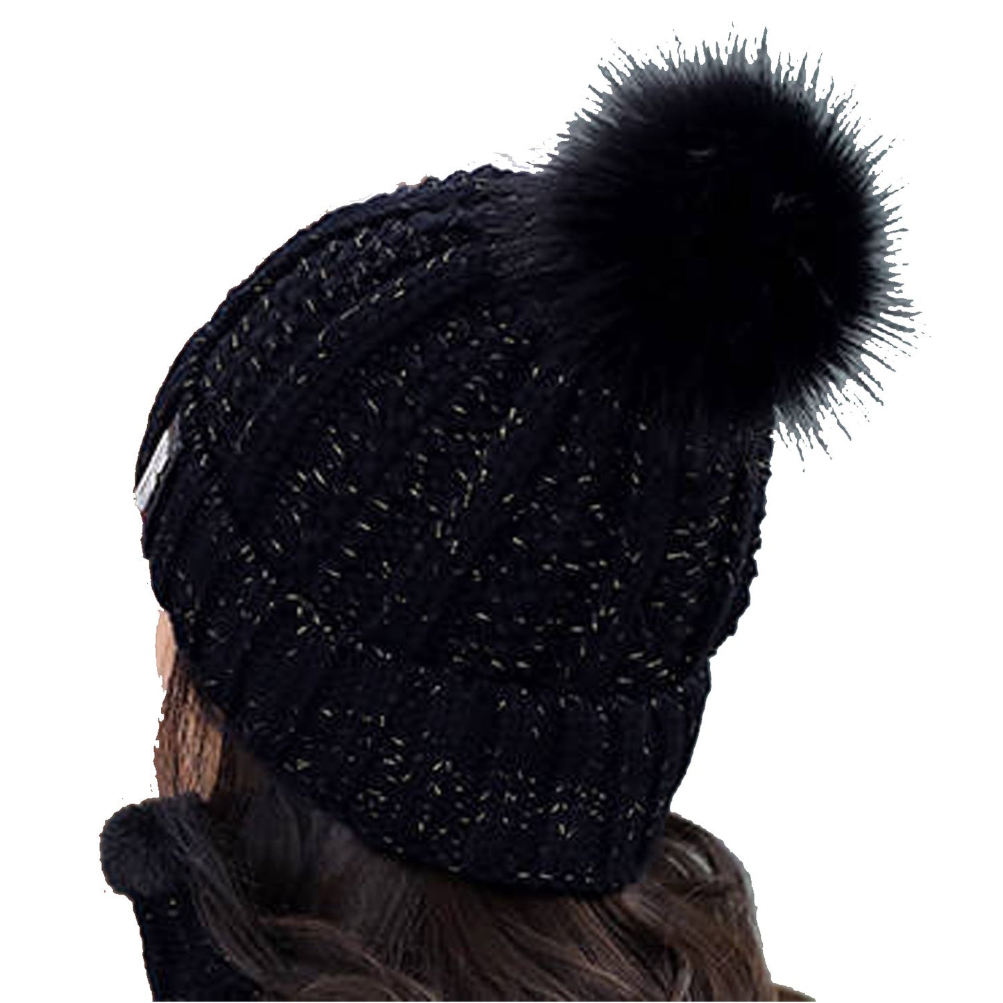 Winter Soft Warm Snow Proof Pom Pom Woolen Cap (Inside Fur) for Women's & Girl's - Premium Cap from Navkar Crafts - Just $399! Shop now at Navkar Crafts
