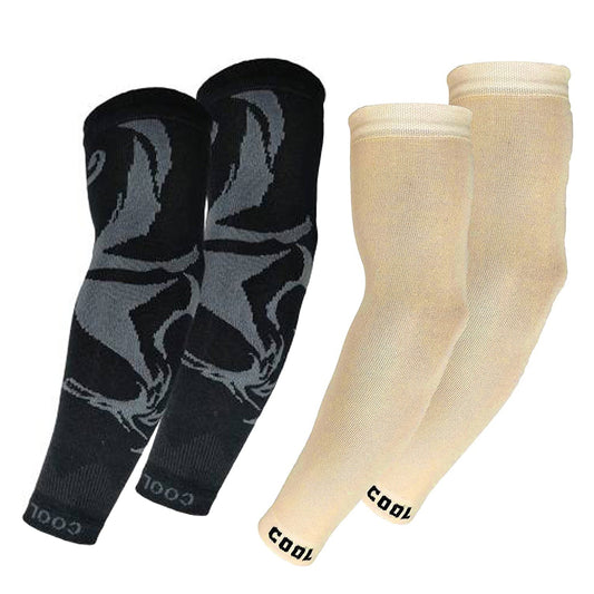 Navkar Crafts Sun Protection Cotton Arm Sleeves - Premium Riding Gloves from Navkar Crafts - Just $249! Shop now at Navkar Crafts