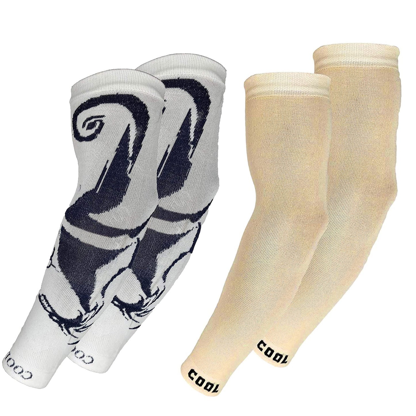 Navkar Crafts Sun Protection Cotton Arm Sleeves - Premium Riding Gloves from Navkar Crafts - Just $249! Shop now at Navkar Crafts