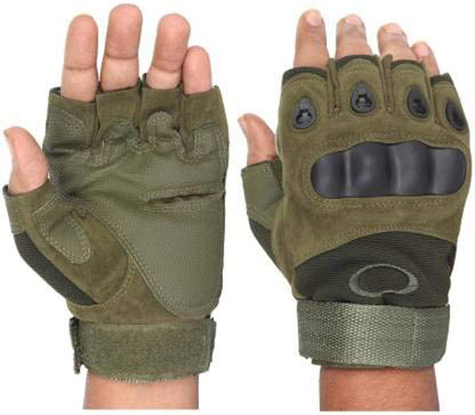 Cycling, Riding, Mountain Bike, Half Finger Anti-Slip Gloves for Men & Women - Navkar Crafts