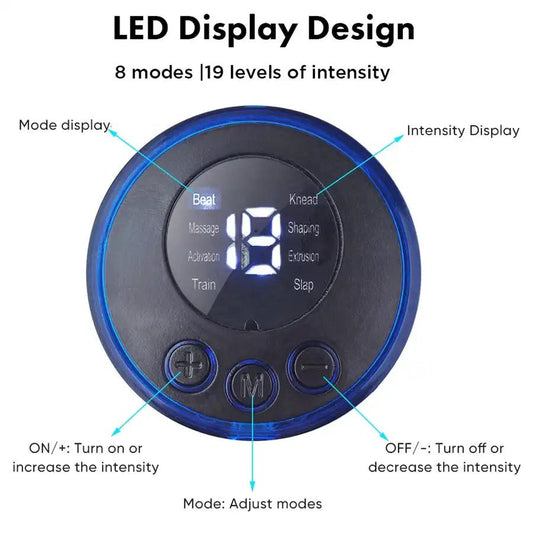Navkar Crafts Foot/Body Massager Pain Relief Rechargeable Electric EMS Machine - Navkar Crafts