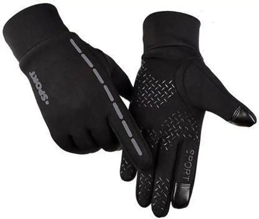 Navkar Crafts Touchscreen Waterproof Bike Riding Gloves For Men, Boys & Biker - Navkar Crafts