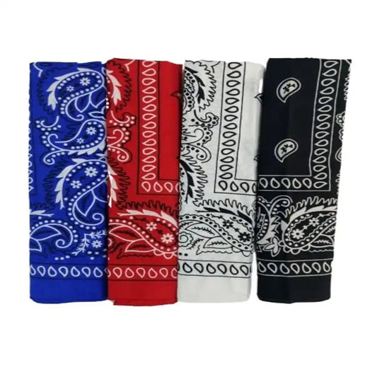 Navkar Crafts Unisex Cotton Paisley Bandana (50 X 50 Cm) - Navkar Crafts
