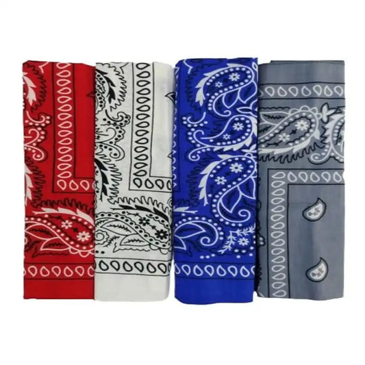 Navkar Crafts Unisex Cotton Paisley Bandana (50 X 50 Cm) - Navkar Crafts