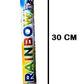Navkar Crafts Rainbow Colour Green Yellow Purple
