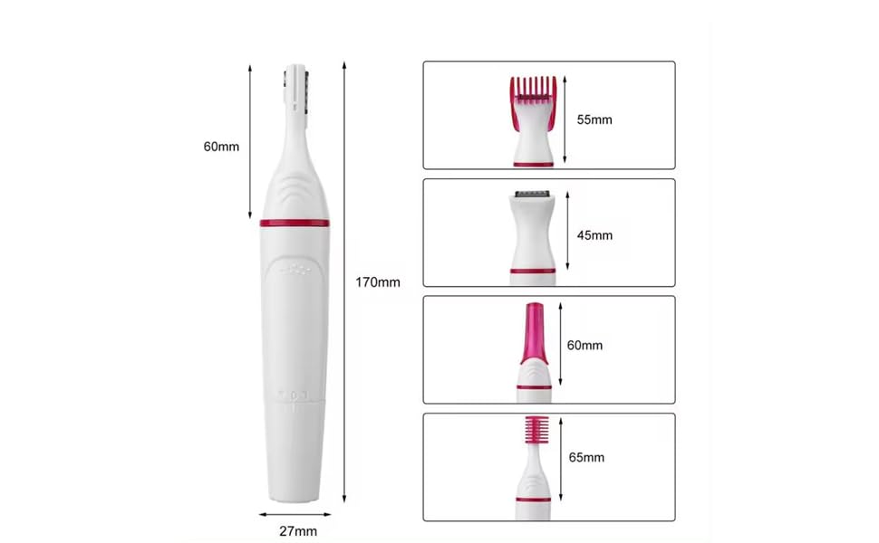 Navkar Crafts Multi Trimmer For Women, Multipurpose Hair Remover for Women