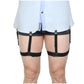 Navkar Crafts Metal Men Shirt Stays Adjustable Casual Style Elastic Shirt Garter Shirts Holder With Non-Slip Locking Clamps For Men & Women