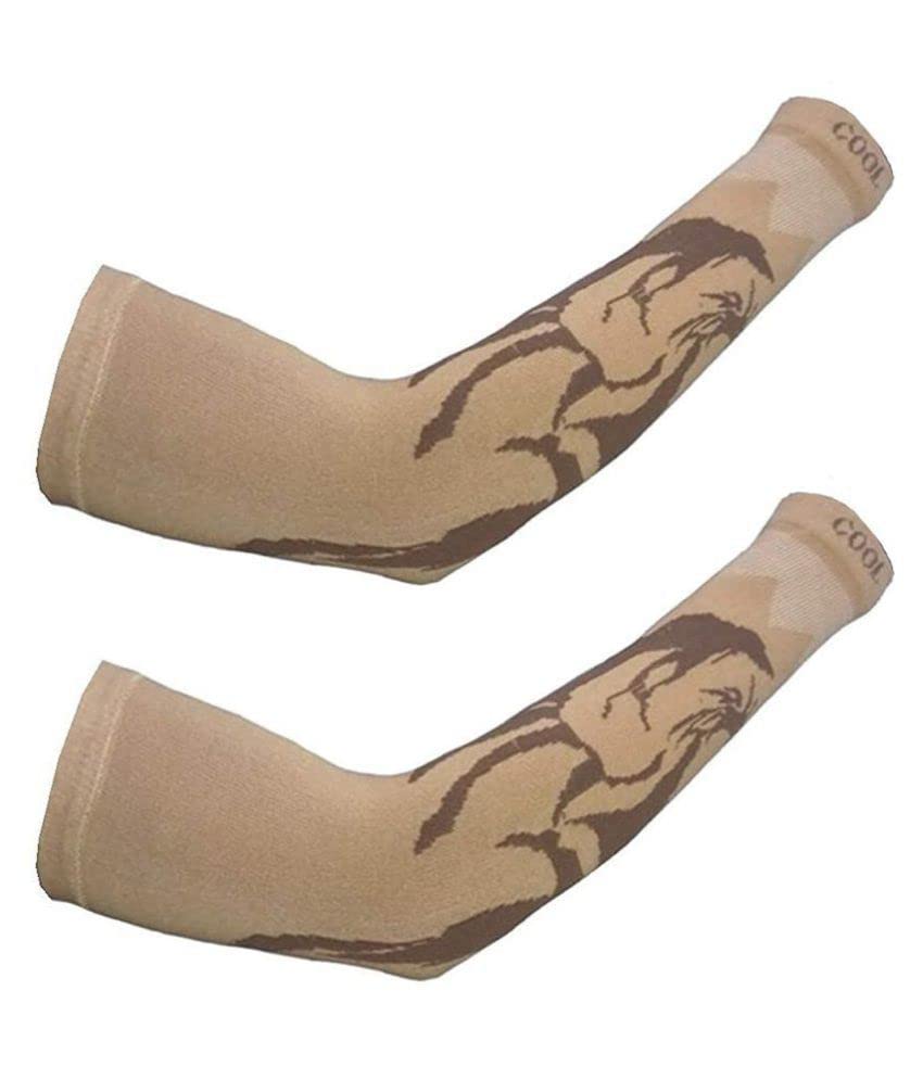 Navkar Crafts Sun Protection Cotton Arm Sleeves for Kids (9-15 Years), Men & Women - Premium Riding Gloves from Navkar Crafts - Just $199! Shop now at Navkar Crafts