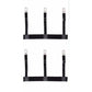 Navkar Crafts Metal Men Shirt Stays Adjustable Casual Style Elastic Shirt Garter Shirts Holder With Non-Slip Locking Clamps For Men & Women