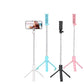 Navkar Crafts Selfie Stick with Tripod Stand, 3 in 1 Multifunctional Design, Rechargeable LED Light with  Vlogging & Photo Shoot, Selfie Stick with Bluetooth Remote
