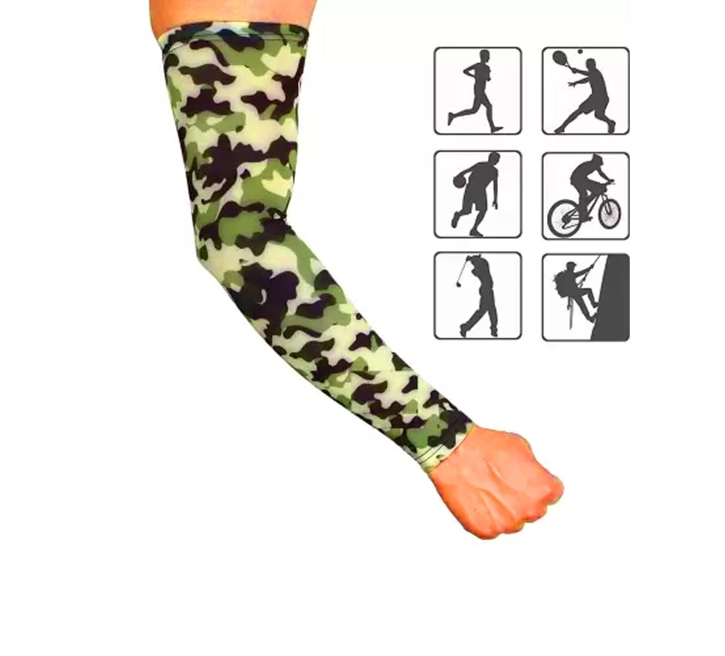 Navkar Crafts Sun Protection Cotton Arm Sleeves for Kids (9-15 Years), Men & Women - Premium Riding Gloves from Navkar Crafts - Just $199! Shop now at Navkar Crafts