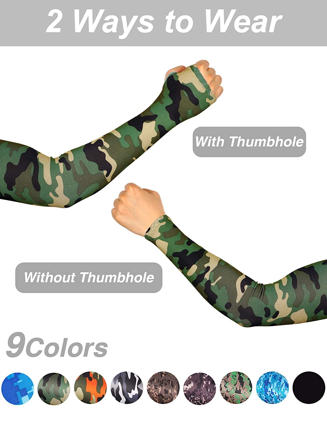 Navkar Crafts Sun Protection Cotton Arm Sleeves for Kids (9-15 Years), Men & Women - Premium Riding Gloves from Navkar Crafts - Just $199! Shop now at Navkar Crafts