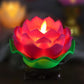 Navkar Crafts Water Sensor Diya Floating Candle for Diiwali and Home Decoration