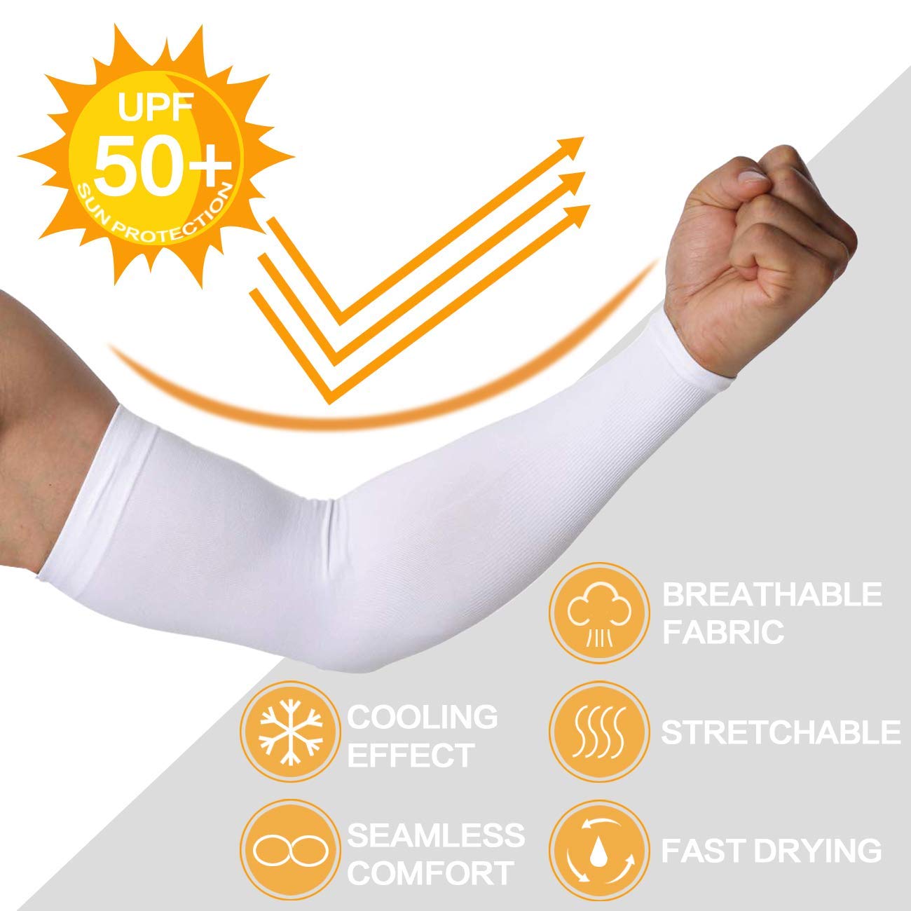 Navkar Crafts Sun Protection Cotton Arm Sleeves for Kids (9-15 Years), Men & Women - Premium Riding Gloves from Navkar Crafts - Just $199! Shop now at Navkar Crafts