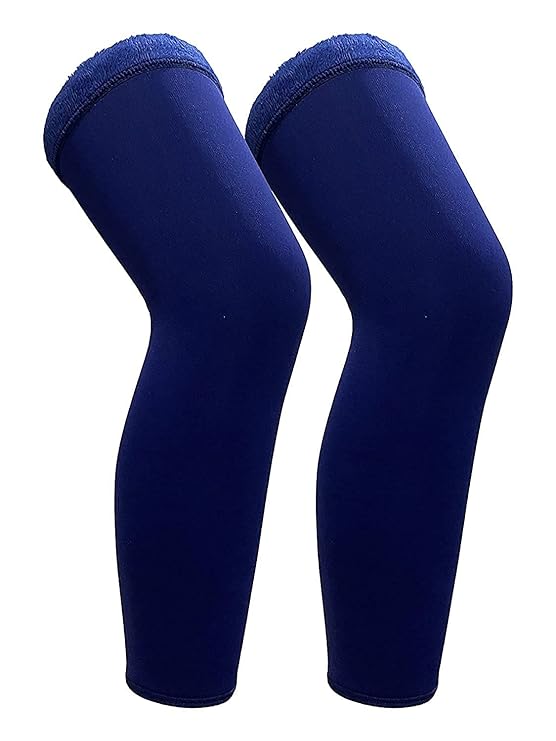 Navkar Crafts Men And Women Winter Warm Fur Leg Warmers/Knee cap/Knee Warmer Over Knee High Footless Socks - Premium  from Navkar Crafts - Just $249! Shop now at Navkar Crafts