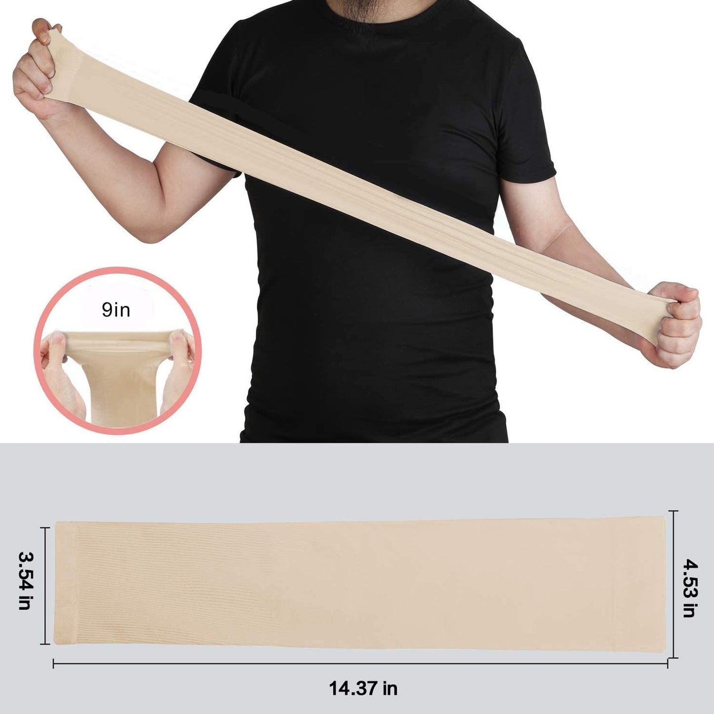 Navkar Crafts Sun Protection Cotton Arm Sleeves for Kids (9-15 Years), Men & Women - Premium Riding Gloves from Navkar Crafts - Just $199! Shop now at Navkar Crafts