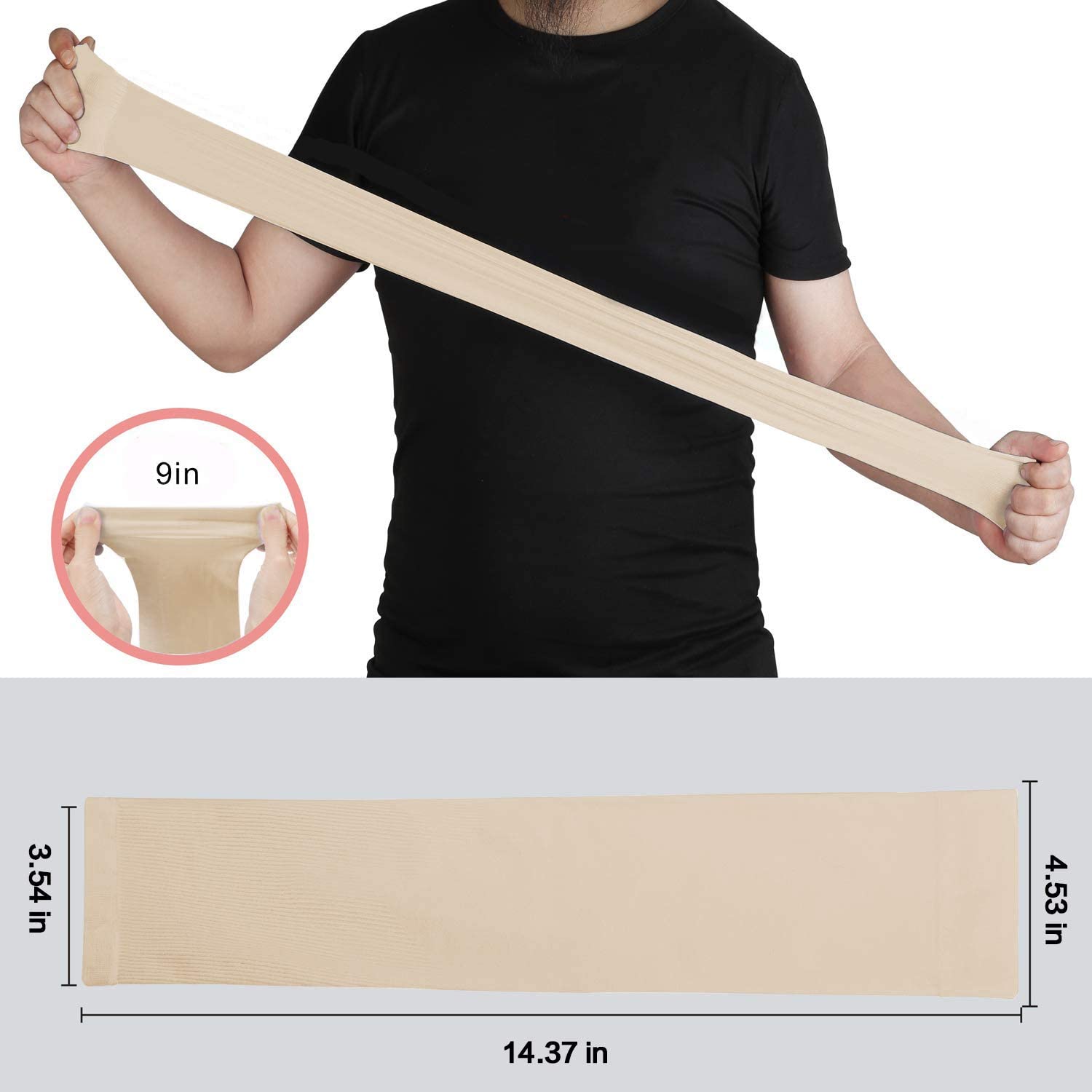 Navkar Crafts Sun Protection Cotton Arm Sleeves for Kids (9-15 Years), Men & Women - Premium Riding Gloves from Navkar Crafts - Just $199! Shop now at Navkar Crafts