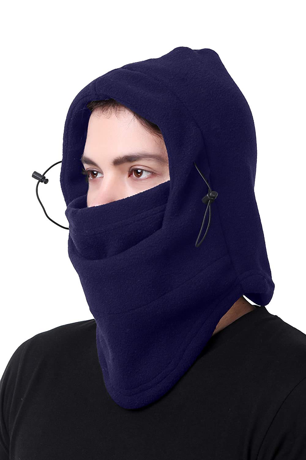 Navkar Crafts Thermal Warm Fleece Full Face Balaclava Mask, Head & Neck Cover Warmer Hat for Winter and Sports
