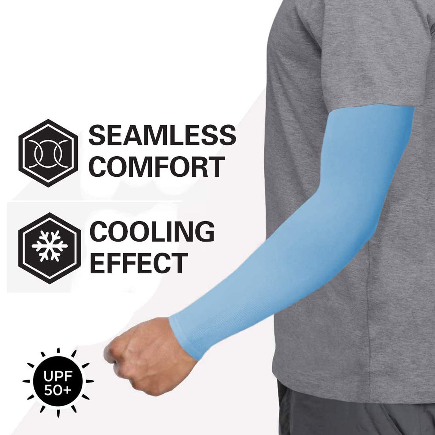 Navkar Crafts Sun Protection Cotton Arm Sleeves for Kids (9-15 Years), Men & Women - Premium Riding Gloves from Navkar Crafts - Just $199! Shop now at Navkar Crafts