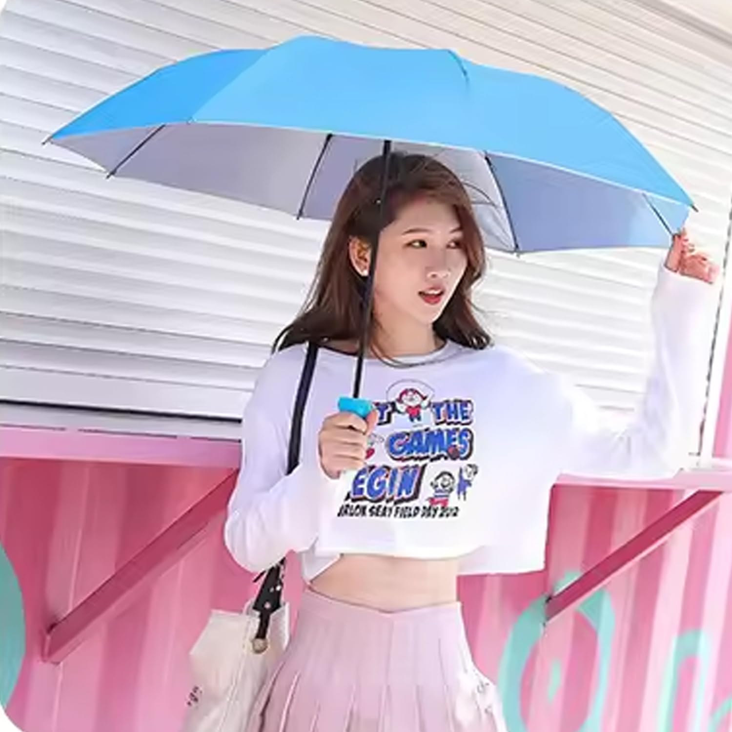 Navkar Crafts Fashionable Wine Bottle Shape Umbrella with features of a transformer, this 30 cm Umbrella bottle in a designed bottle (Assorted Colour) - Premium  from Navkar Crafts - Just $399! Shop now at Navkar Crafts