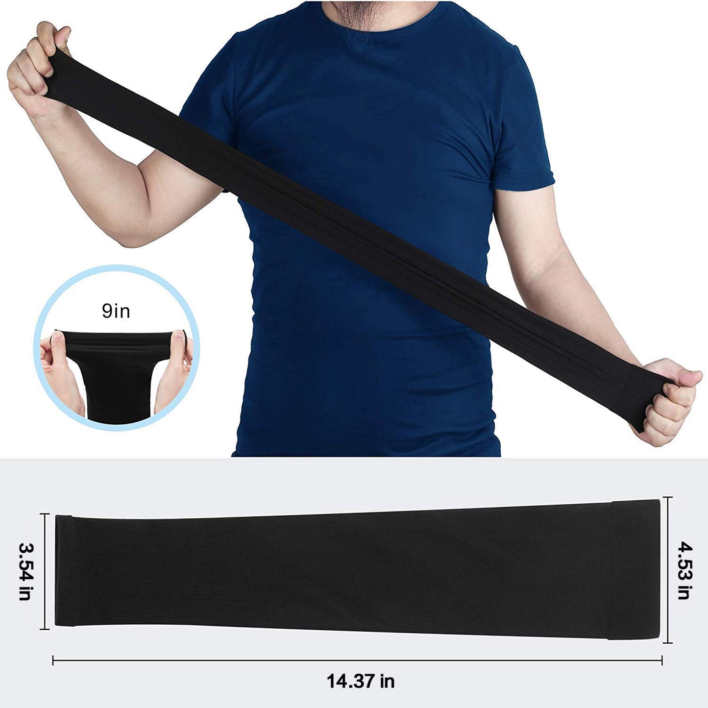 Navkar Crafts Sun Protection Cotton Arm Sleeves for Kids (9-15 Years), Men & Women - Premium Riding Gloves from Navkar Crafts - Just $199! Shop now at Navkar Crafts