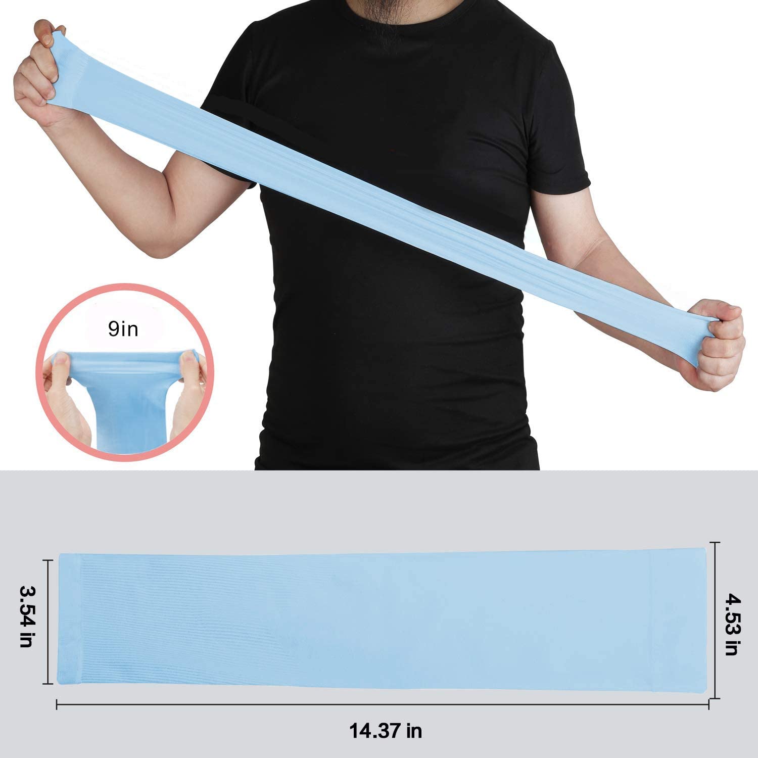 Navkar Crafts Sun Protection Cotton Arm Sleeves for Kids (9-15 Years), Men & Women - Premium Riding Gloves from Navkar Crafts - Just $199! Shop now at Navkar Crafts
