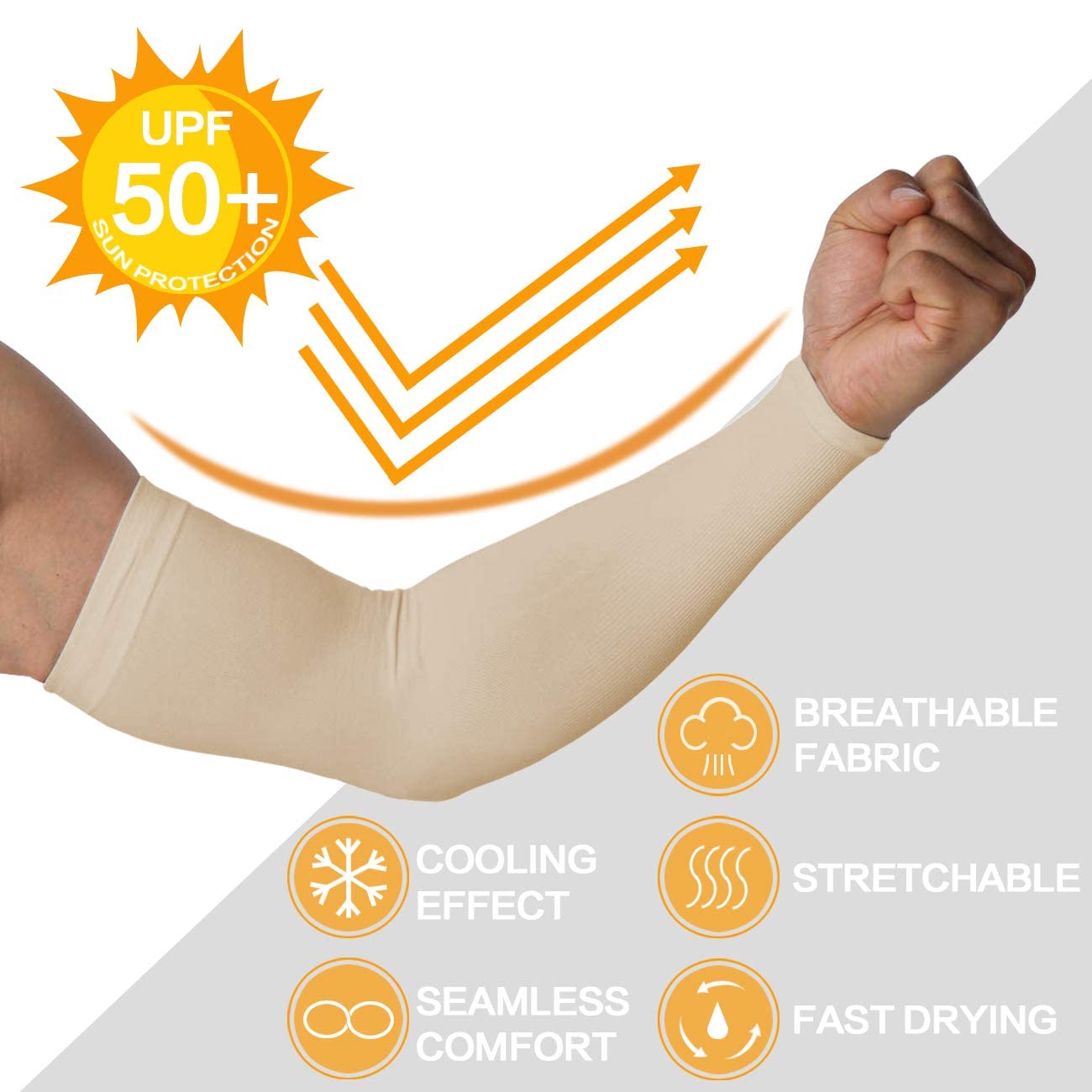 Navkar Crafts Sun Protection Cotton Arm Sleeves for Kids (9-15 Years), Men & Women - Premium Riding Gloves from Navkar Crafts - Just $199! Shop now at Navkar Crafts