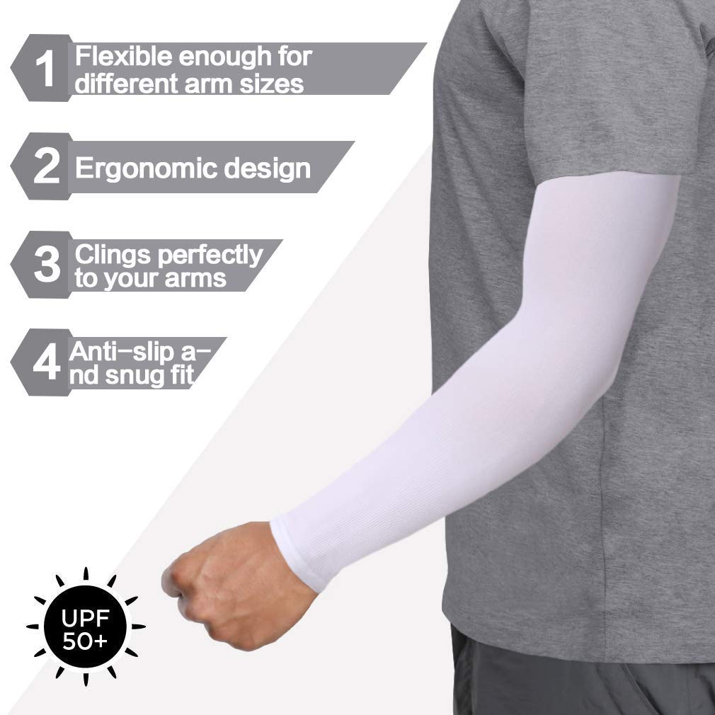 Navkar Crafts Sun Protection Cotton Arm Sleeves for Kids (9-15 Years), Men & Women - Premium Riding Gloves from Navkar Crafts - Just $199! Shop now at Navkar Crafts