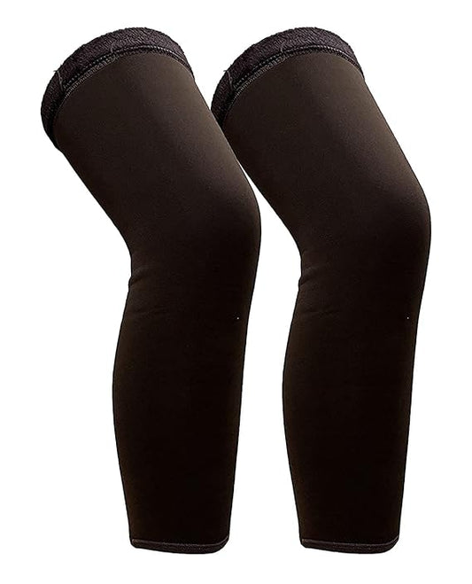Navkar Crafts Men And Women Winter Warm Fur Leg Warmers/Knee cap/Knee Warmer Over Knee High Footless Socks - Premium  from Navkar Crafts - Just $249! Shop now at Navkar Crafts