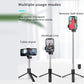 Navkar Crafts Selfie Stick with Tripod Stand, 3 in 1 Multifunctional Design, Rechargeable LED Light with  Vlogging & Photo Shoot, Selfie Stick with Bluetooth Remote